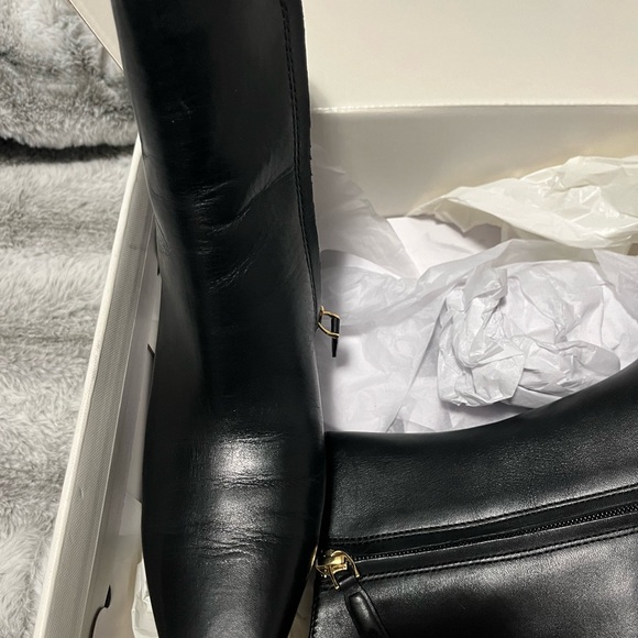 Brand new Ralph Lauren black boots! Size 7 B. - Picture 3 of 7